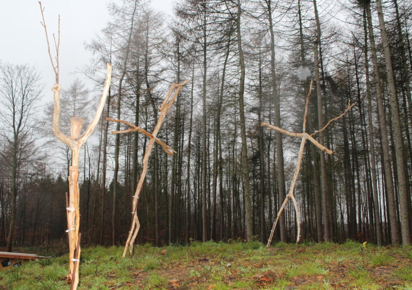 Husknustnerordningen - Skulpturer i skoven
